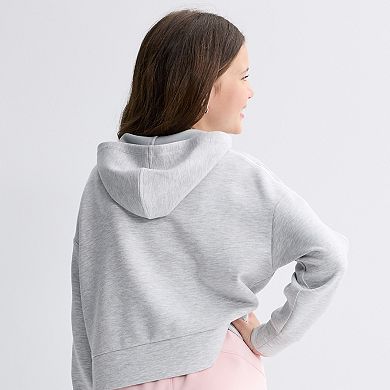 Girls 7-16 FLX Lightweight Solace Contrast Trim Quarter Pullover