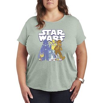 Plus Size Star Wars Easter Egg Hunt Graphic Tee