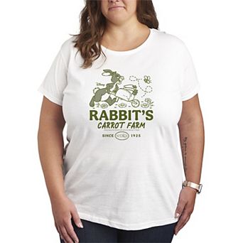 Plus Size Disney's Winnie The Pooh Rabbit's Carrot Farm Graphic Tee