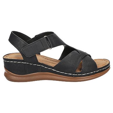 Easy Street Lani Women's Comfort Wedge Sandals