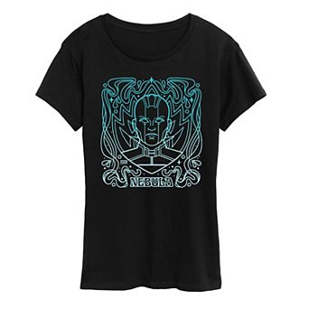Women's Marvel Guardians Of The Galaxy Nebula Nouveau Graphic Tee
