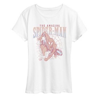 Women's Marvel The Amazing Spider-Man Distressed Graphic Tee