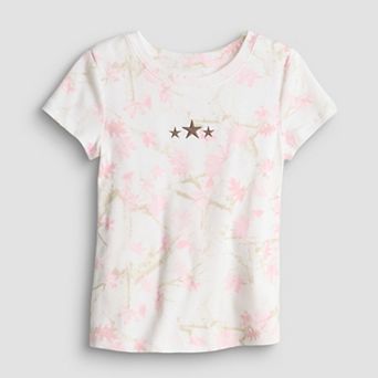 Girls 7-20 SO® Short Sleeve Graphic Baby Tee in Regular & Plus Size