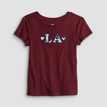 Girls 7-20 SO® Short Sleeve Graphic Baby Tee in Regular & Plus Size