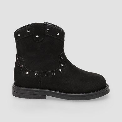 Jumping Beans® Pattsy Kids Studded Western Ankle Boots