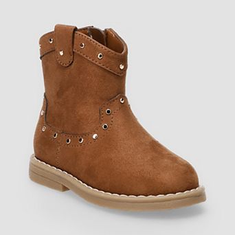 Jumping Beans® Pattsy Kids Studded Western Ankle Boots