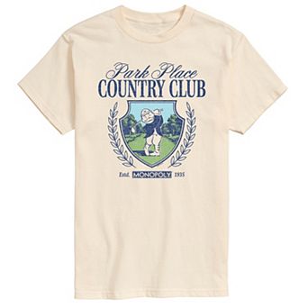 Big & Tall Monopoly Park Place Country Club Graphic Tee