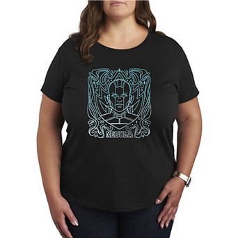 Plus Size Marvel Guardians Of The Galaxy Nebula Nouveau Graphic Tee