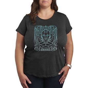 Plus Size Marvel Guardians Of The Galaxy Nebula Nouveau Graphic Tee