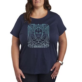 Plus Size Marvel Guardians Of The Galaxy Nebula Nouveau Graphic Tee