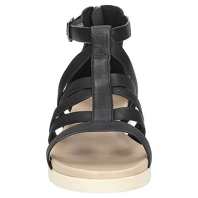 Easy Street Vila Women's Gladiator Wedge Sandals