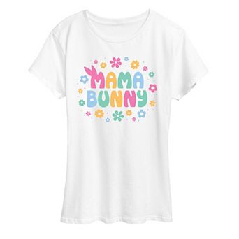 Women's Mama Bunny Graphic Tee