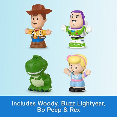 Fisher-Price Little People Disney/Pixar Toy Story 4-Pack Toy Figures