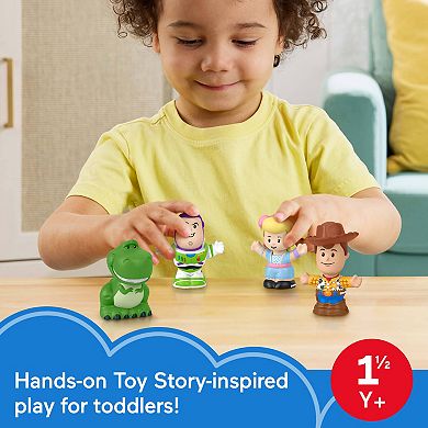 Fisher-Price Little People Disney/Pixar Toy Story 4-Pack Toy Figures