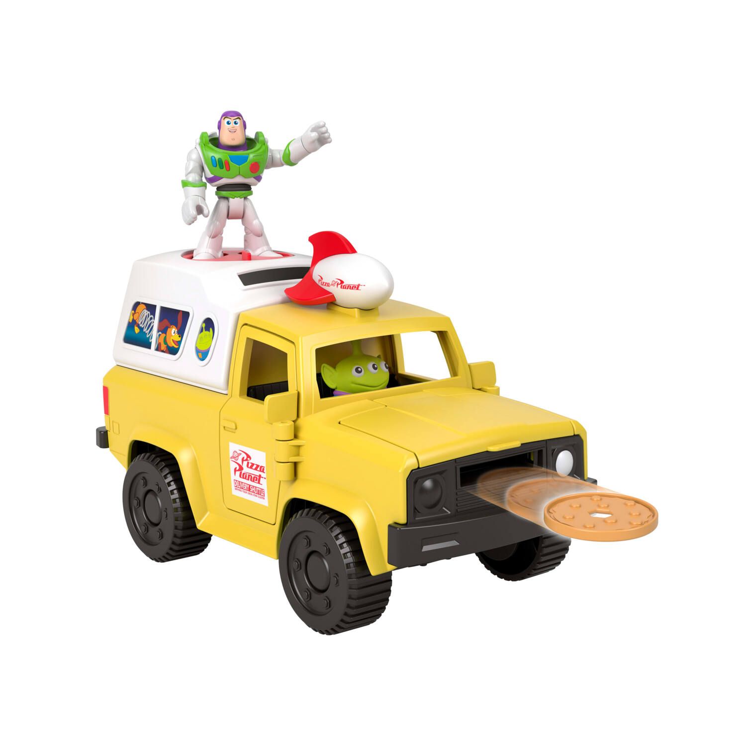 Детские игрушки IMAGINEXT Disney / Pixar's Toy Story Pizza Planet Truck with Buzz Lightyear & Alien Figure