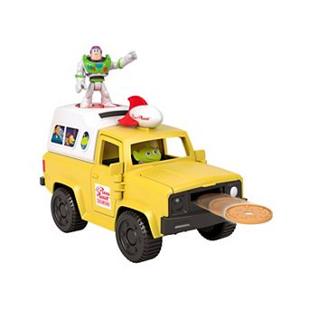 IMAGINEXT Disney / Pixar's Toy Story Pizza Planet Truck with Buzz Lightyear & Alien Figure