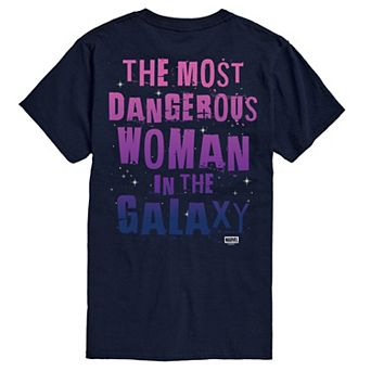 Big & Tall Marvel Guardians Of The Galaxy Gamora The Most Dangerous Woman In The Galaxy Graphic Tee