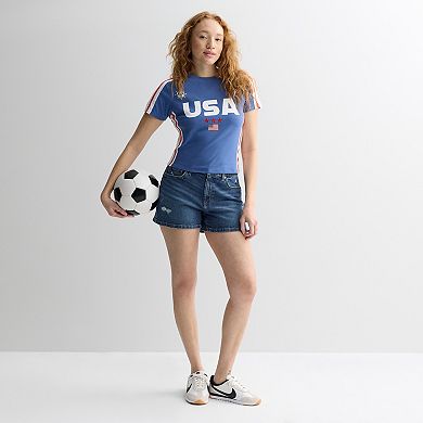 Juniors' Soccer Baby Tee