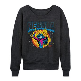 Women's Marvel Guardians Of The Galaxy Nebula French Terry Long Sleeve Tee