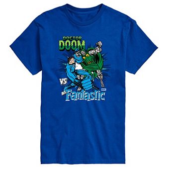 Big & Tall Marvel Doctor Doom Vs Mr. Fantastic Graphic Tee