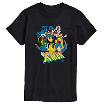 Big & Tall Marvel X-Men Group Collage Graphic Tee