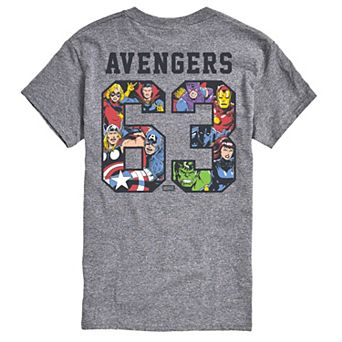 Big & Tall Marvel The Avengers Graphic Tee