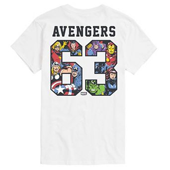 Big & Tall Marvel The Avengers Graphic Tee