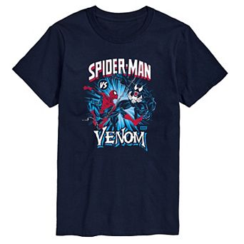 Big & Tall Marvel Spider-Man Vs Venom Graphic Tee