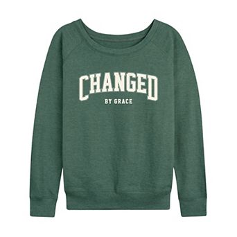 Women's Changed By Grace CollegiateFrench Terry Long Sleeve Tee