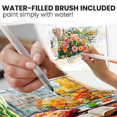 QUOKKA Cozy Home Water Painting Dementia Activities Craft Set