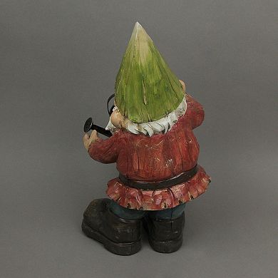 Garden Gnome With Watering Can Home Garden Decor Sculpture Lawn Yard Decoration