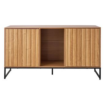 Cat Litter Box Enclosure Side Table with Doors, Indoor Hidden Litter Box Cabinet