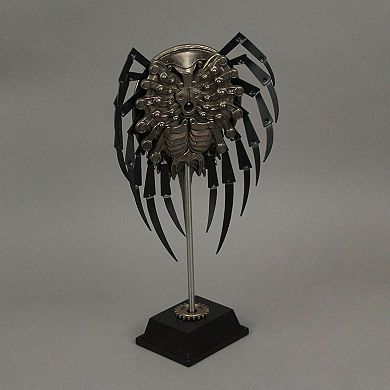 12 Inch Bronze Resin Steampunk Horseshoe Crab Sculpture Decorative Home Decor