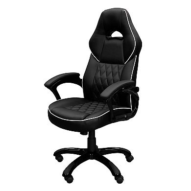 GOODSILO High Back Executive Sport Race Office Chair with Ergonomic Support and Comfortable Padding