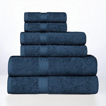 SUPERIOR Miami Cotton Quick-Drying 6 pc Towel Set