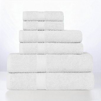 SUPERIOR Miami Cotton Quick-Drying 6 pc Towel Set