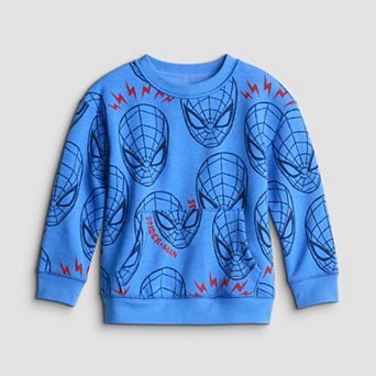 Toddler & Boys 4-12 Jumping Beans® Marvel Spider-Man Physical Adaptive Crewneck Sweatshirt