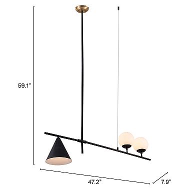 Richiza Ceiling Lamp Black