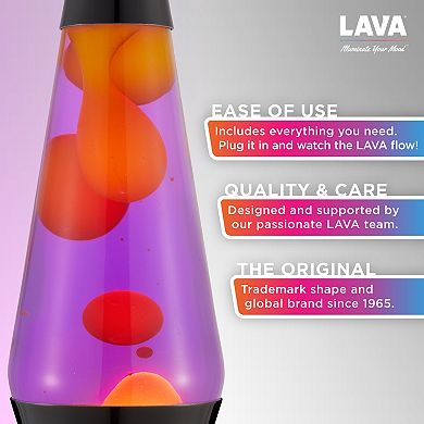 LAVA® 14.5 Inch Decorative Table Lamp