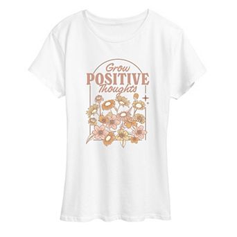 Women's Grow Positive ThoughtsGraphic Tee