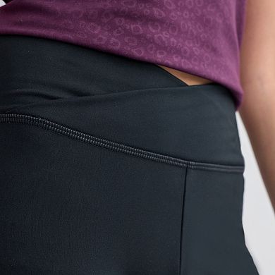 Girls Tek Gear® Crossover Flare Leggings