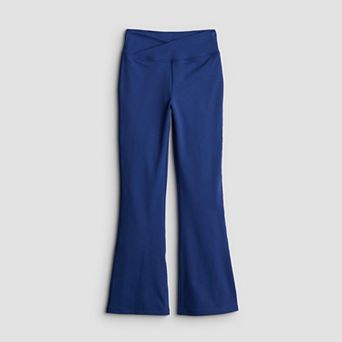 Girls 7-20 Tek Gear® Crossover Flare Leggings in Regular & Plus Size