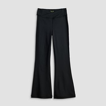 Girls 7-16 Tek Gear® Adaptive Crossover Flare Leggings