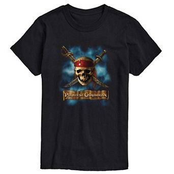 Men's Disney's Pirates of the Caribbean Logo Graphic Tee