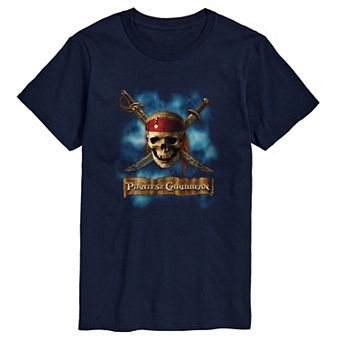 Men's Disney's Pirates of the Caribbean Logo Graphic Tee