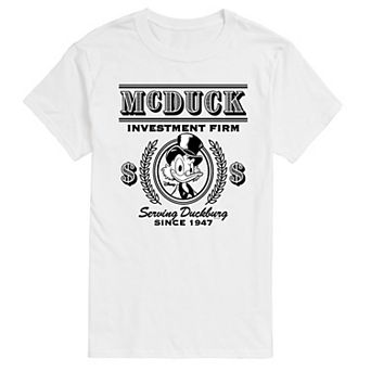 Men's Disney's Duck Tales McDuck Investment Firm Graphic Tee