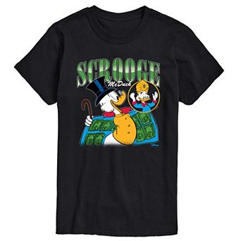 Men's Disney's Duck Tales Scrooge McDuck Bootleg Graphic Tee