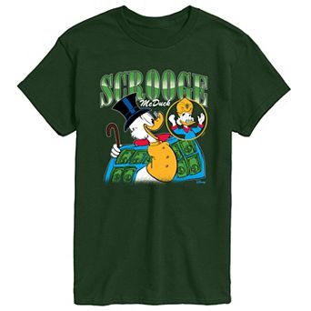Men's Disney's Duck Tales Scrooge McDuck Bootleg Graphic Tee