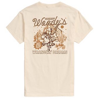 Men's Disney / Pixar's Toy Story Sheriff Woody's Wranglin' Dreams Graphic Tee