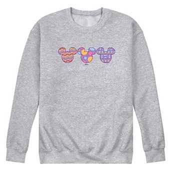 Men's Disney's Mickey Mouse Easter Eggs Fleece Sweatshirt